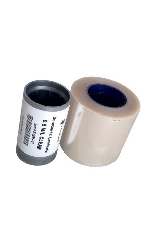 LAMINADO DURAGARD 0.5 MIL TRANSPARENTE TODA LA TARJETA, 350 IMPRESIONES, 508668-701