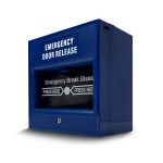 BOTON DE EMERGENCIA COLOR AZUL 809BD