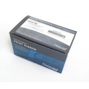 Cinta Monocroma Negra HQ Datacard, 1500 impresiones, 533000-053