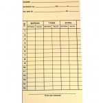 Tarjeta checadora mensual para reloj ATR240