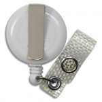 Portagafete Retractil Blanco (Yoyo)